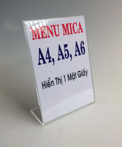 Menu mica