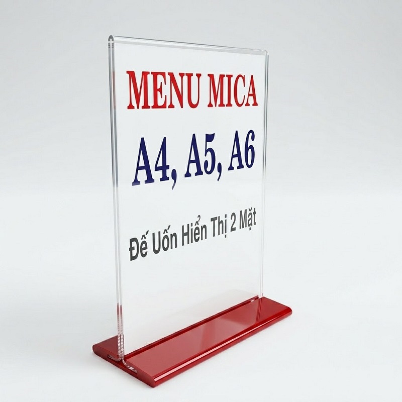Menu mica
