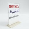 Menu mica
