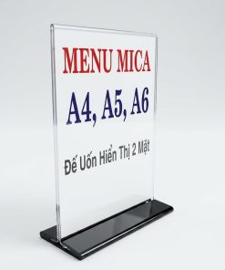 Menu mica