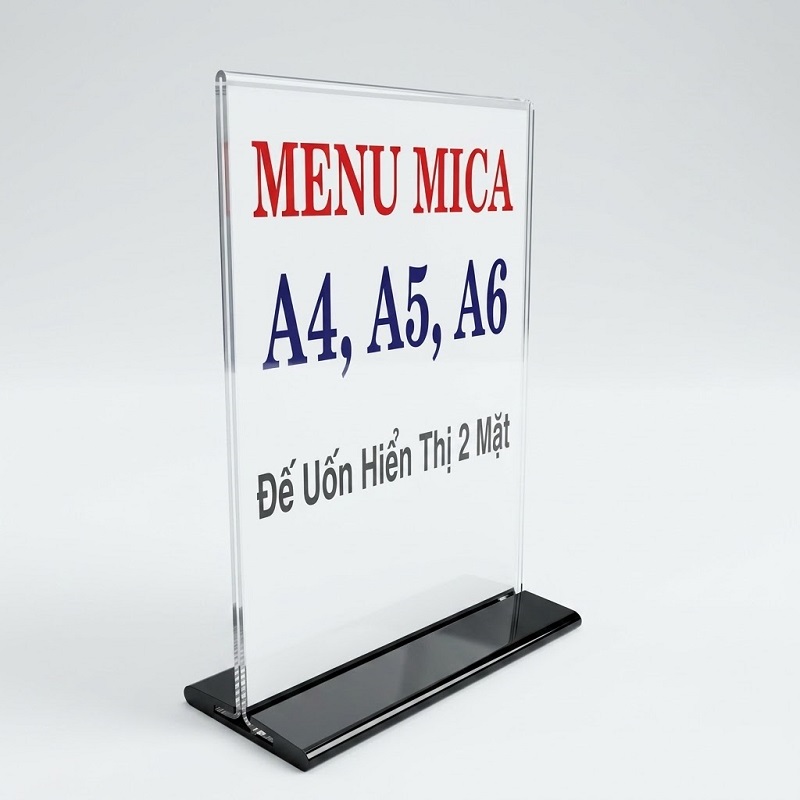 Menu mica